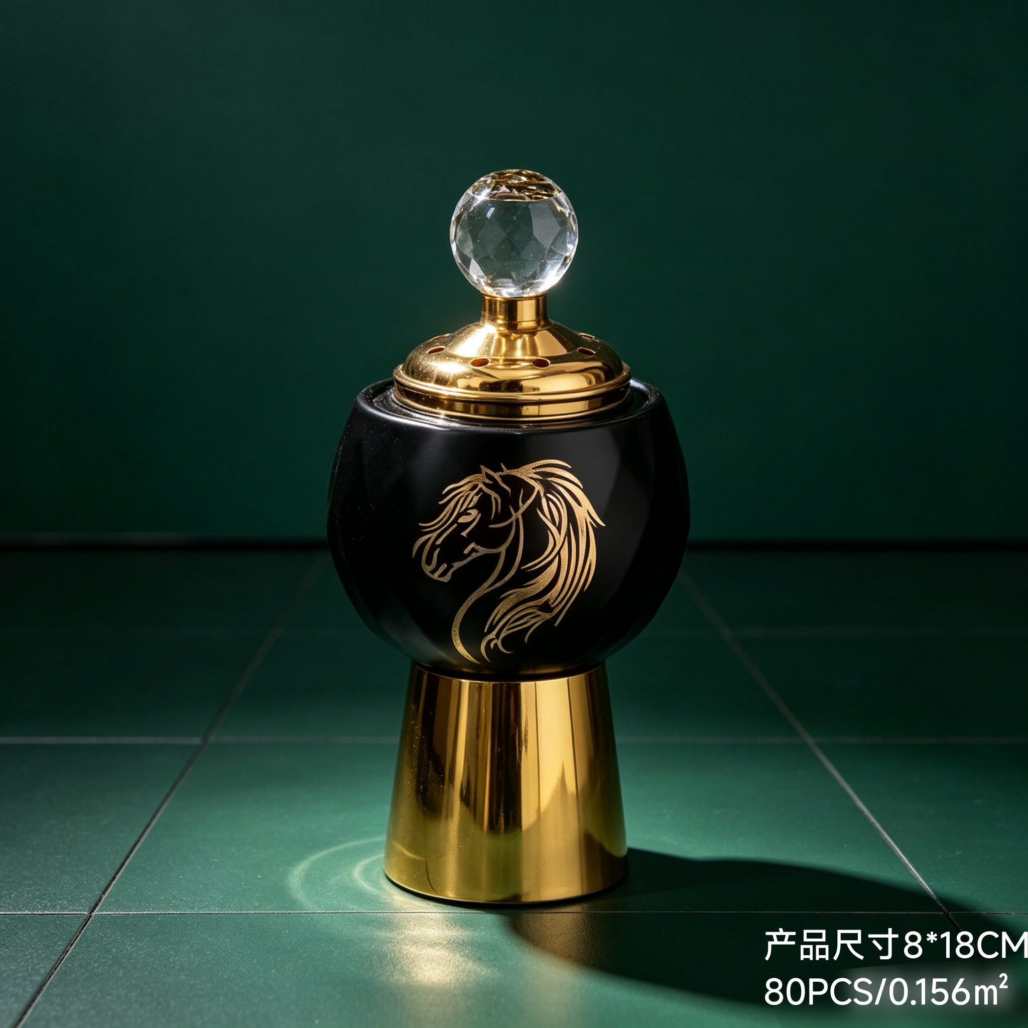 存金属香薰炉香炉香插线香bakhoor工艺品礼品家用客厅禅意 decor香炉