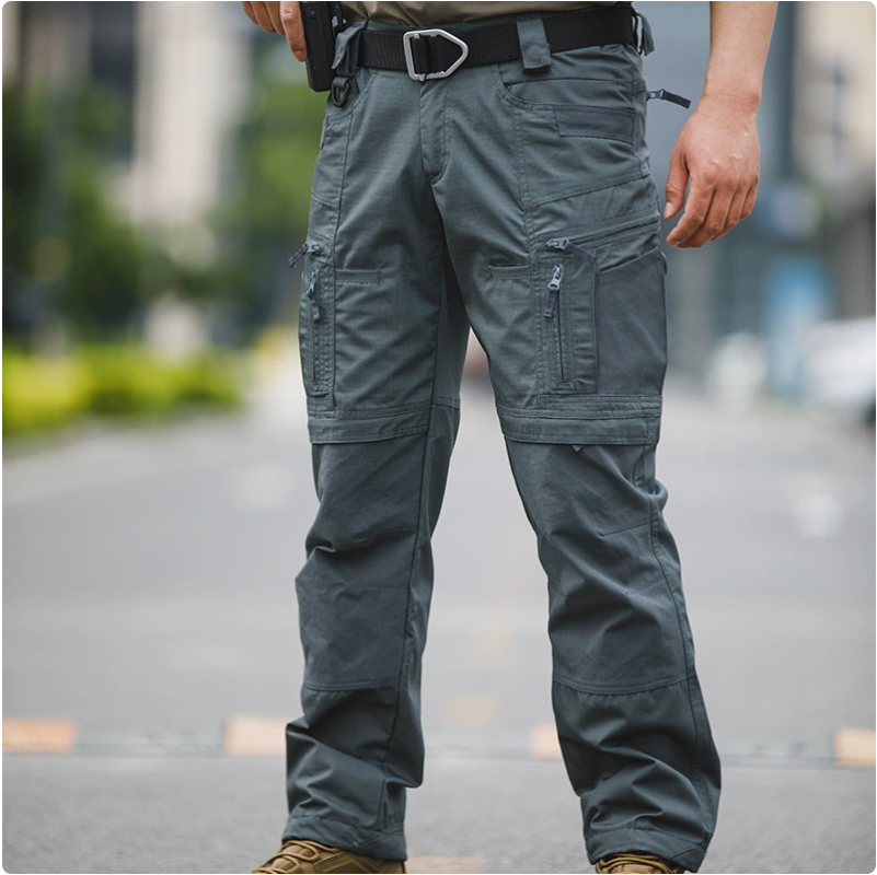 All-terrain tactical waterproof and wear-resistant long pants, men's outdoor clothing, training mountaineering pants, spring and autumn American-style functional tear-resistant workwear pants Specification image