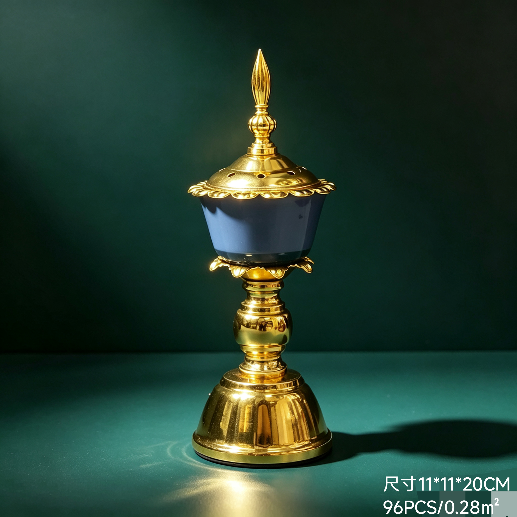 阿拉伯风情金属香炉香插工艺品礼品线香香薰炉