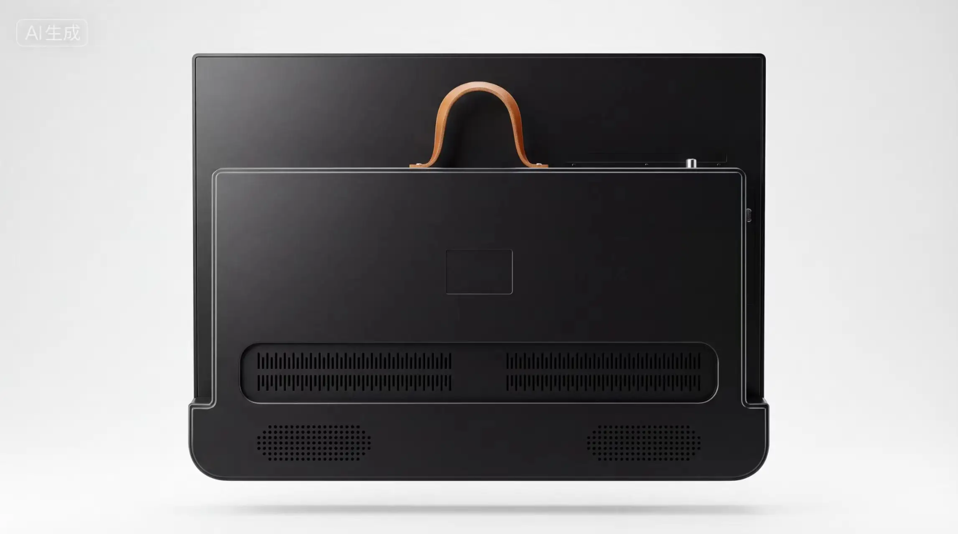 The 24-inch portable TV can be carried by hand, moved, rechargeable with a solar panel, and is equipped with a large-capacity battery. It is a smart TV that can be optionally equipped with the Android system detail image 2