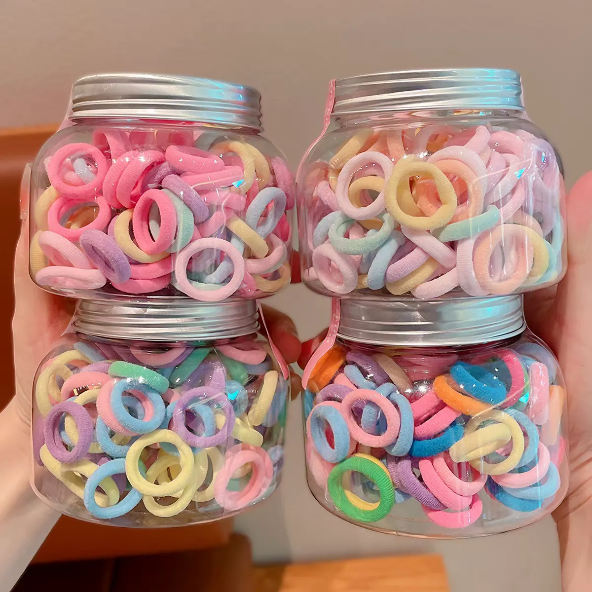 Children's braids and hair bands won't hurt their hair. Girls' hair bands and headbands. Babies' rubber bands. Small girls' hair bands and hair accessories. Yifan accessories and headbands detail image 9