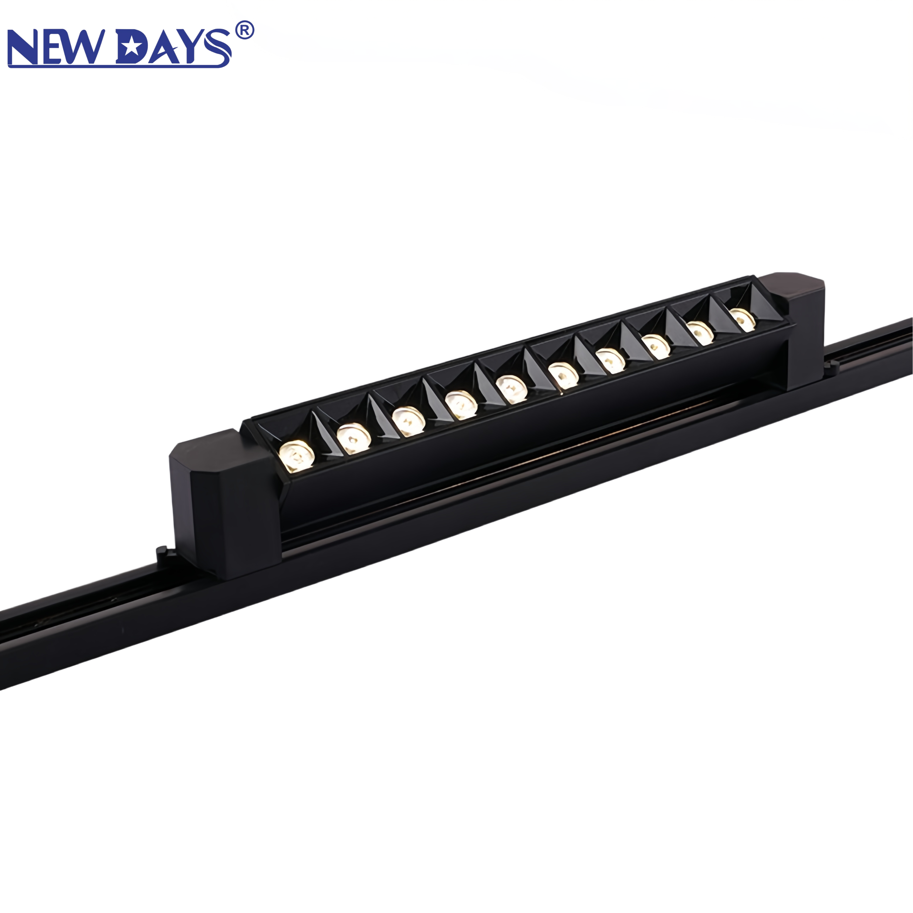 أضواء مدارية ذات ضغط عال عالية من طراز LED من طراز Newdays العابرة للحدود، ومصابيح ذات تركيز متعدد الأبعاد طويلة المدى، ومصابيح مدارية مكيفة بمصابيح دائرية مكسوة بمصابيح دائرية مثبتة على خط الزوايا Item Picture