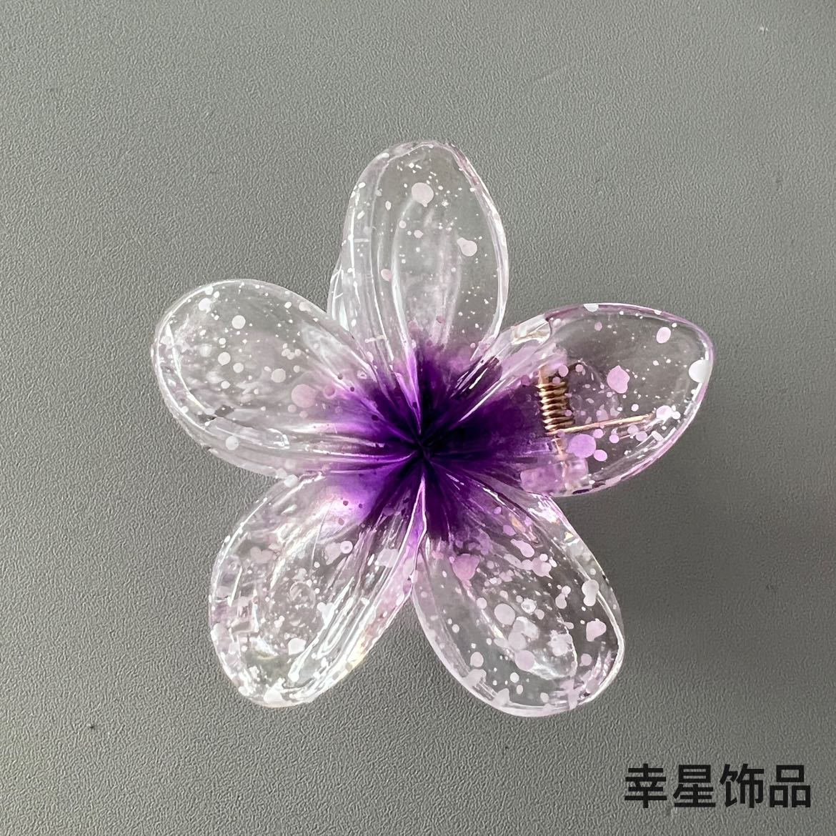 Новая модель 8cm, рассыпающаяся по цветочкам, защелка для волос, складка для волос у акулы на затылке pic 3