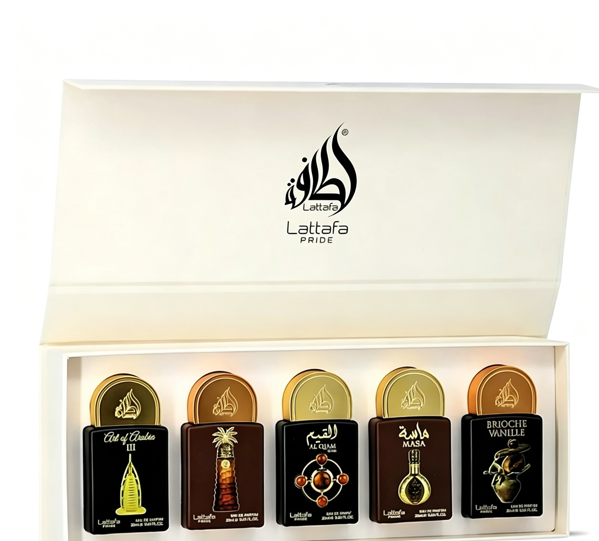 Lattafa pride 系列中性套盒香水中东阿拉伯便携香氛厂家直销现货批发20ml*5