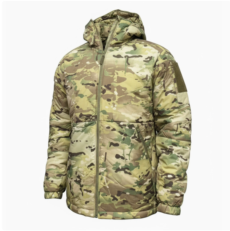 "Endurance DC Tactical cotton-padded jacket for men, winter thickened outdoor cycling cold-proof clothing, workwear, warm and breathable camouflage cotton-padded jacket, cotton-padded jacket, ultra-light coat. Item Picture