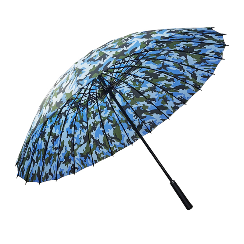 The Hengdun 24-bone reinforced structure long-handled umbrella features thickened ribs for wind resistance and stability. The umbrella surface is waterproof and durable. It is a straight-handled umbrella for daily commuting and supports customization of corporate LOGO gifts and advertising umbrellas Application Scenario
