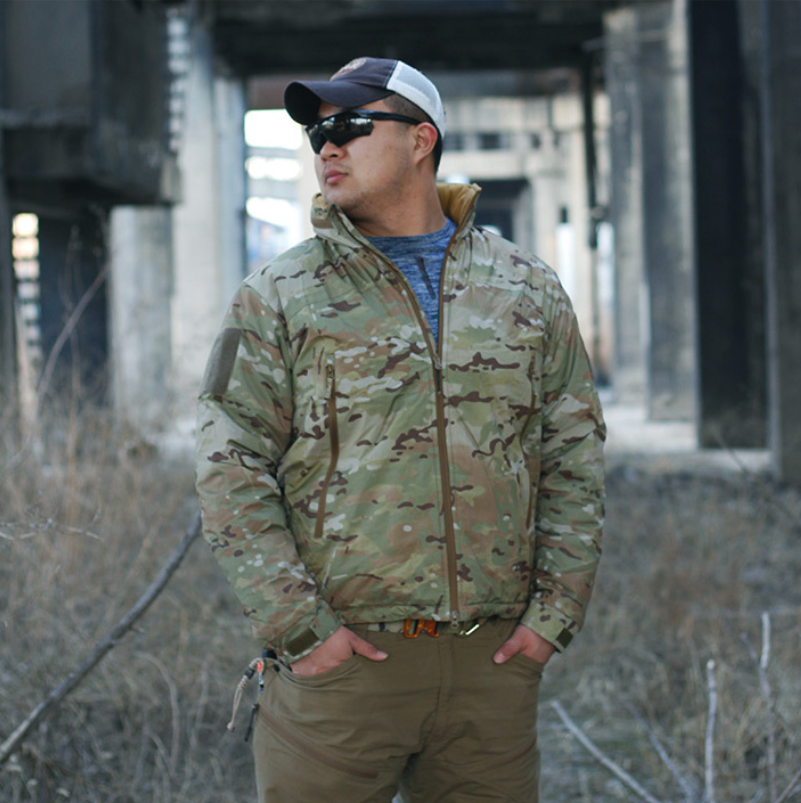 Huanlong Outdoor L7 Battlefield Cotton-padded Jacket, winter warm clothing, waterproof and windproof clothing, urban commuting camouflage, durable Cotton-padded jacket details Picture