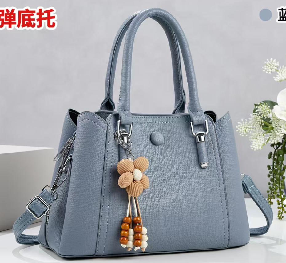 PU women's crossbody fashionable small bag, coin purse, lightweight leather for all four seasons, ladies