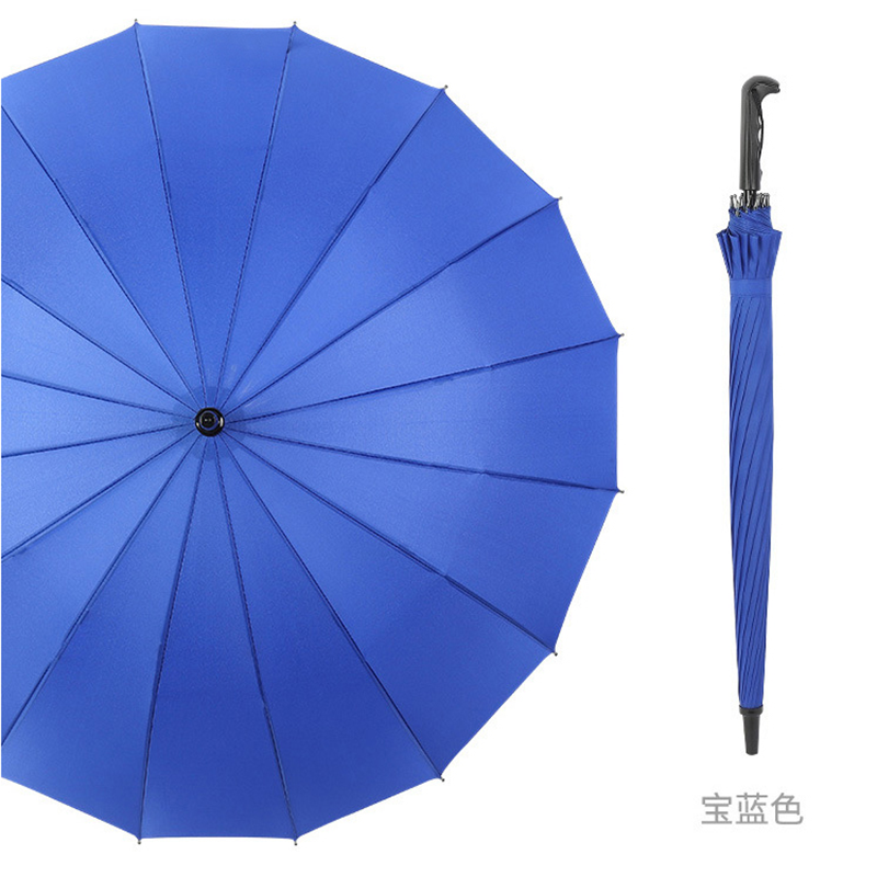 المظلة رقم 16 ذات العظم الثقيل، والمظلة ذات المقبض الطويل ضد العواصف Item Picture