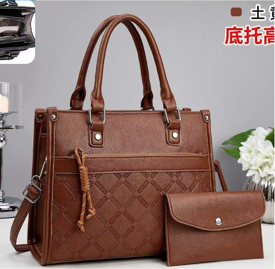PU women's bag, all-season lightweight crossbody small wallet, leather