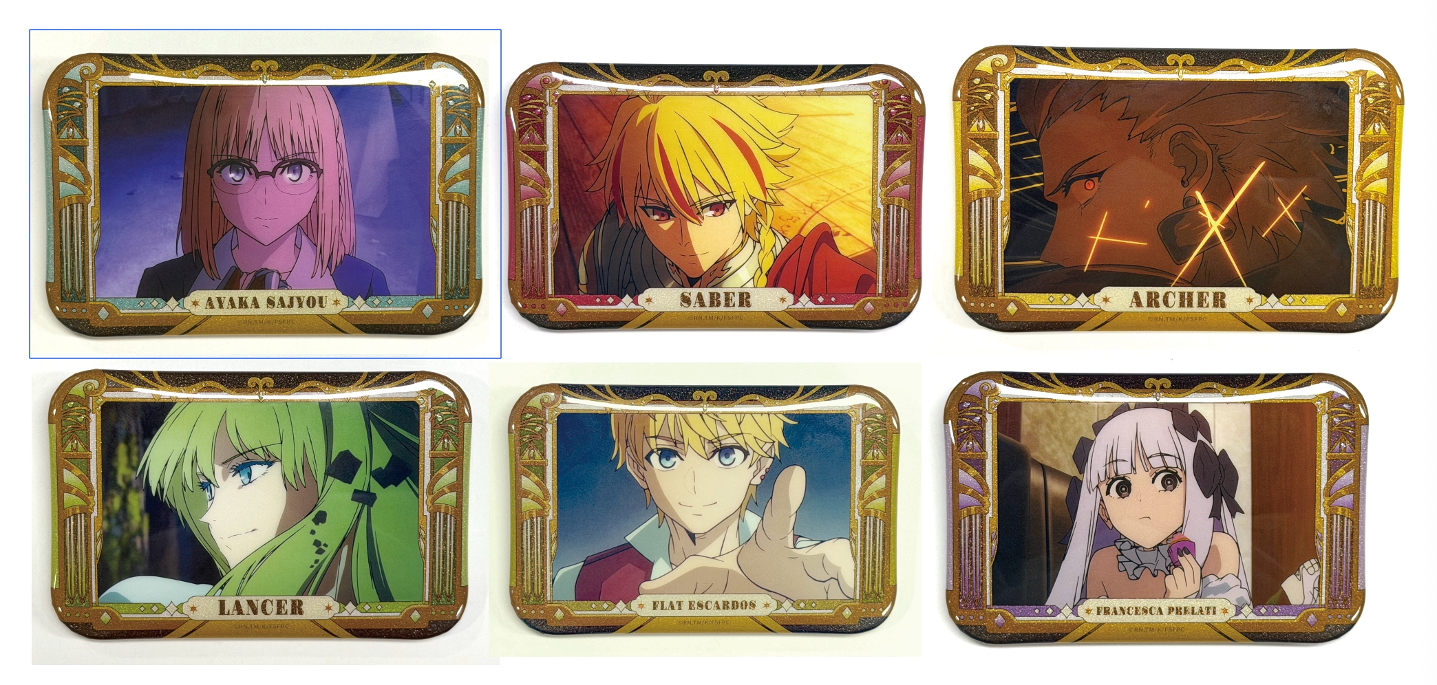 fate Square Scene Badge Season 2 [Blind Box Edition] Anime badge