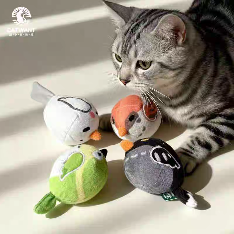 Gatito una granja de madera días Liao cepillo de insectos 廮 seco desde el hola de gelatina de bruxismo maravilloso gato YaoYao barras vedere sub-productos serie tiburones juguetes barras de pluma gato recrear el cuero puro hueso ZhiSheng juguetes artesanales XiaChan consistiría en contacto con pic 2