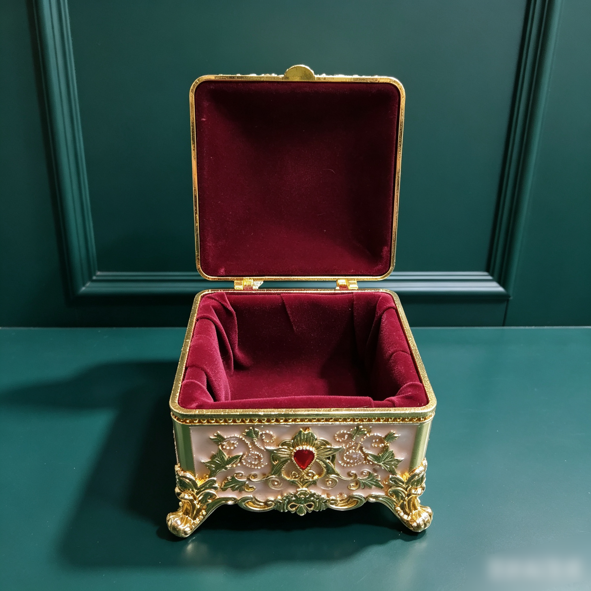 918 Square Treasure Box details Picture