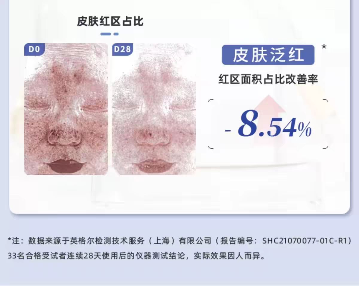 Fuerjia Green Mask 5-piece set, Fuerjia Collagen Radiance Repair Patch Mask, soothing, repairing, hydrating, moisturizing, and post-sun repair, meets various needs detail image 6