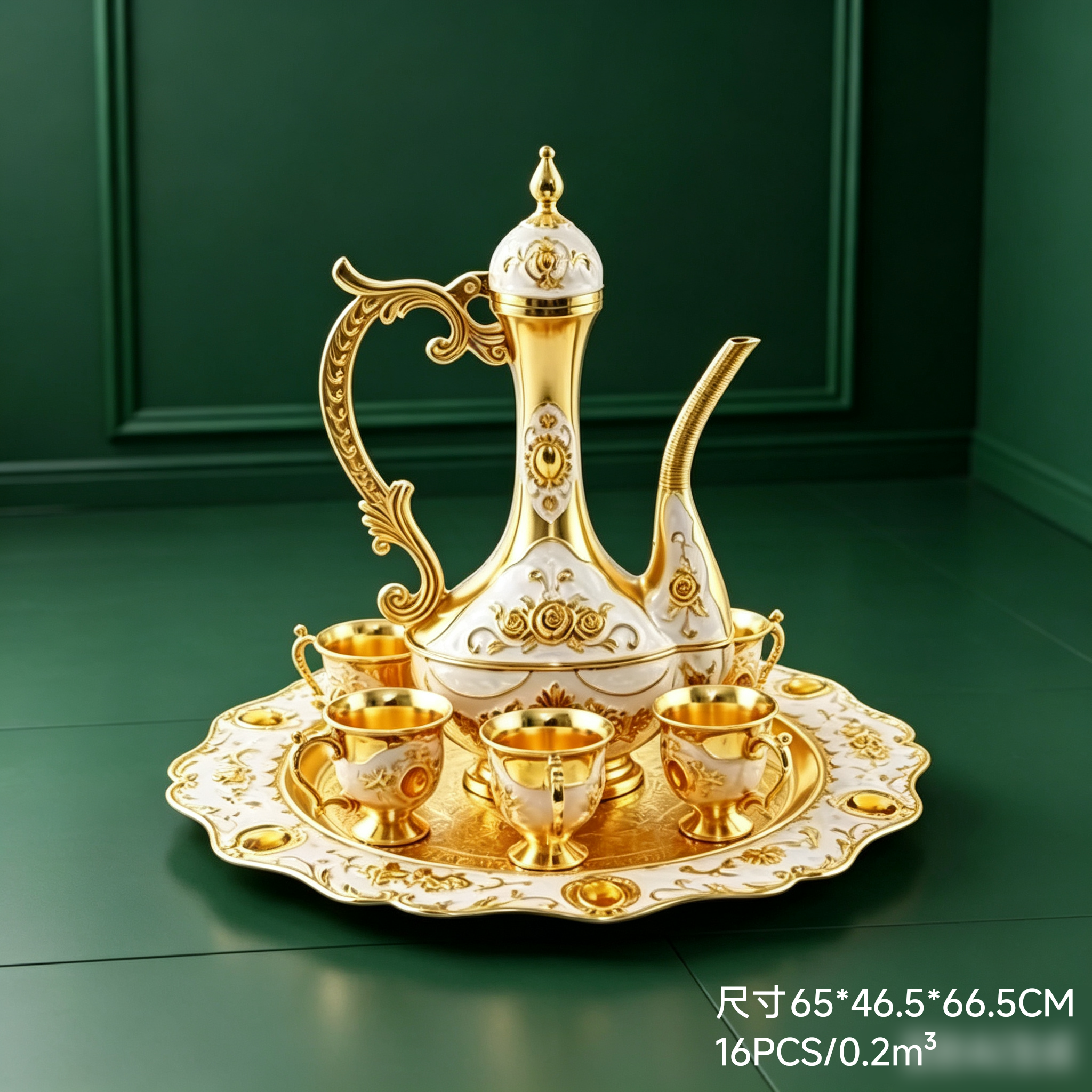 Large flat wine vessels