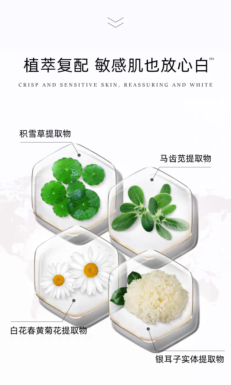 Fuerjia Niacinamide Whitening, Spot-removing and Repairing Mask: 5 pieces per box. Repairs and brightens skin tone, gently hydrates and moisturizes pigmentation, and improves dullness. Fuerjia Glow Mask detail image 11