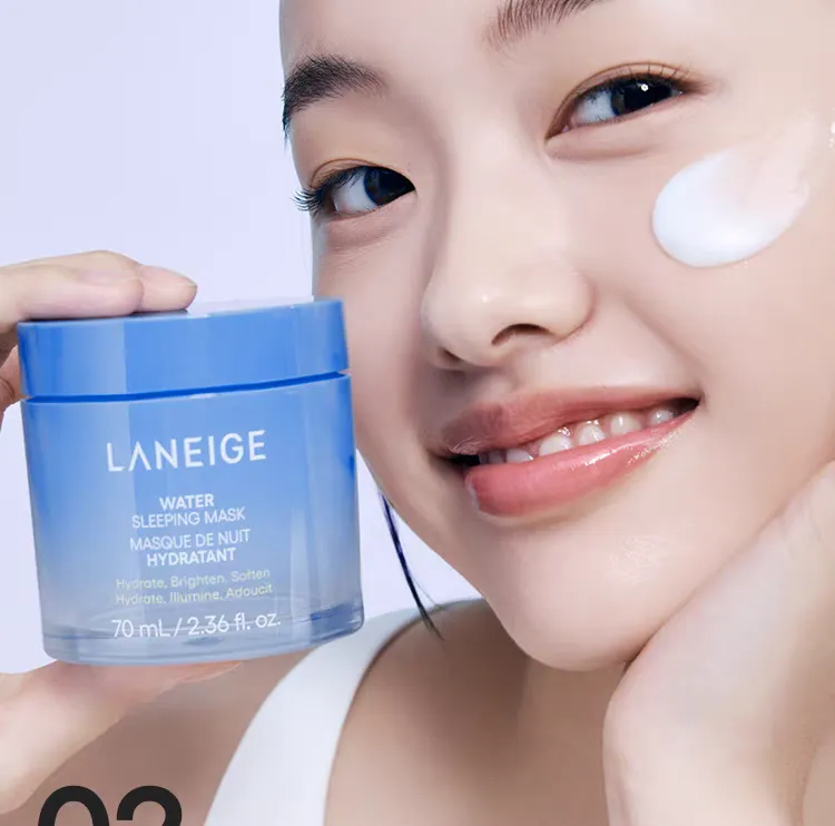 Laneige Hydrating Repairing Sleep Mask 70ml Moisturizing, Nourishing, Gentle Repairing, Brightening and Fine Application Mask detail image 8