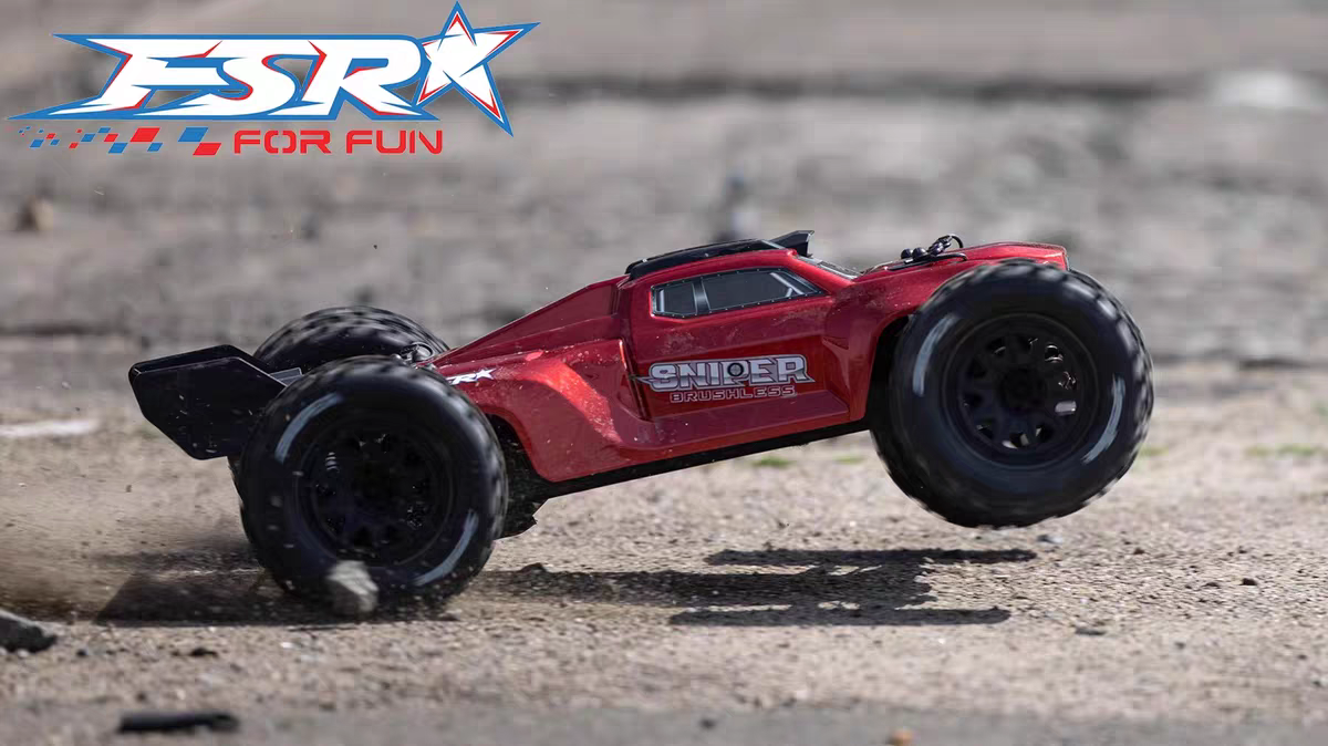 Feishen Sniper 1/10 Large Foot Racing Card Professional RC high-speed remote control Model car, four-wheel drive, brushless detail image 3