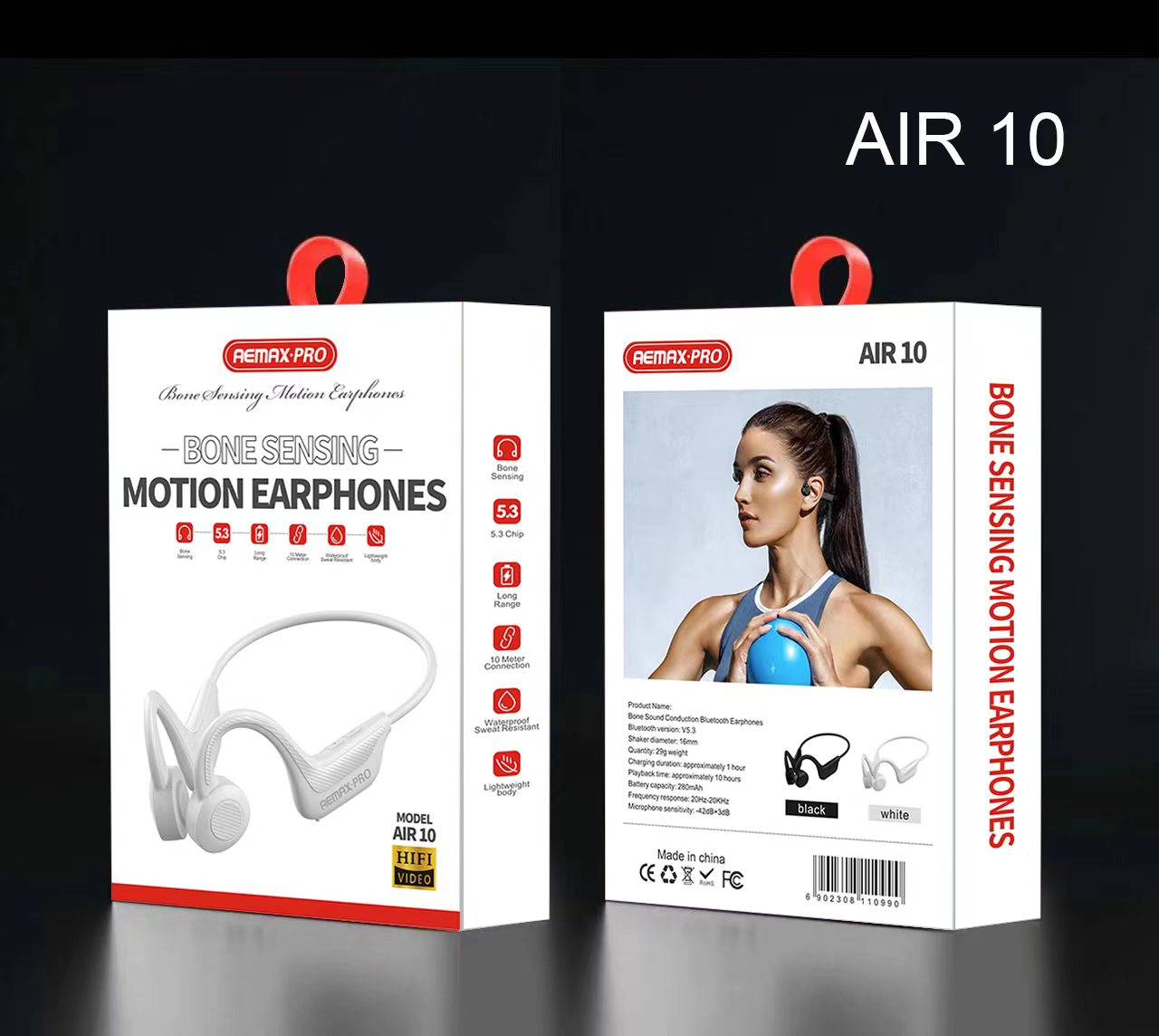 AEMAi-AIR10, беспроводная беспроводная связь bluetooth, удобная гарнитура для удобных наушников с акустической четкостью для кости