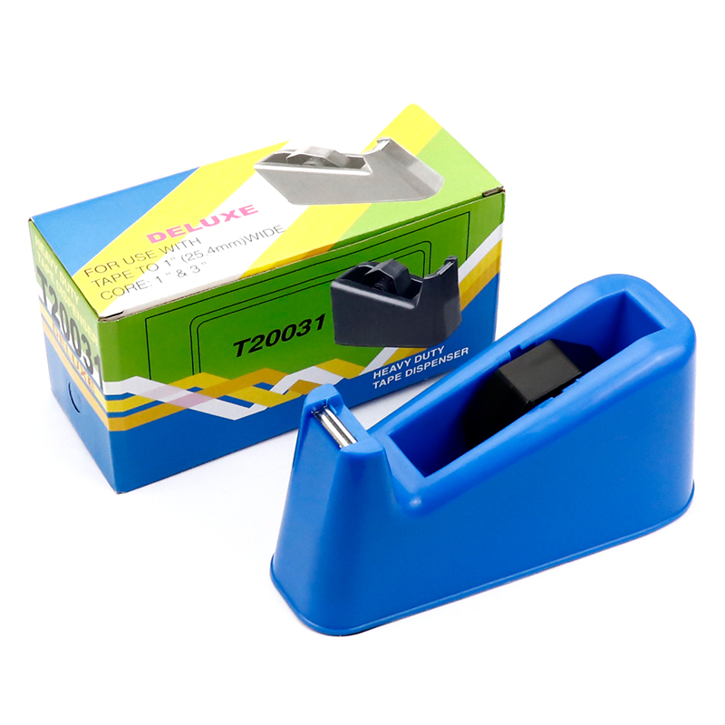 The stationery large-sized dual-purpose tape holder and tape cutter are suitable for tape holders within a width of 2.4CM pic 12