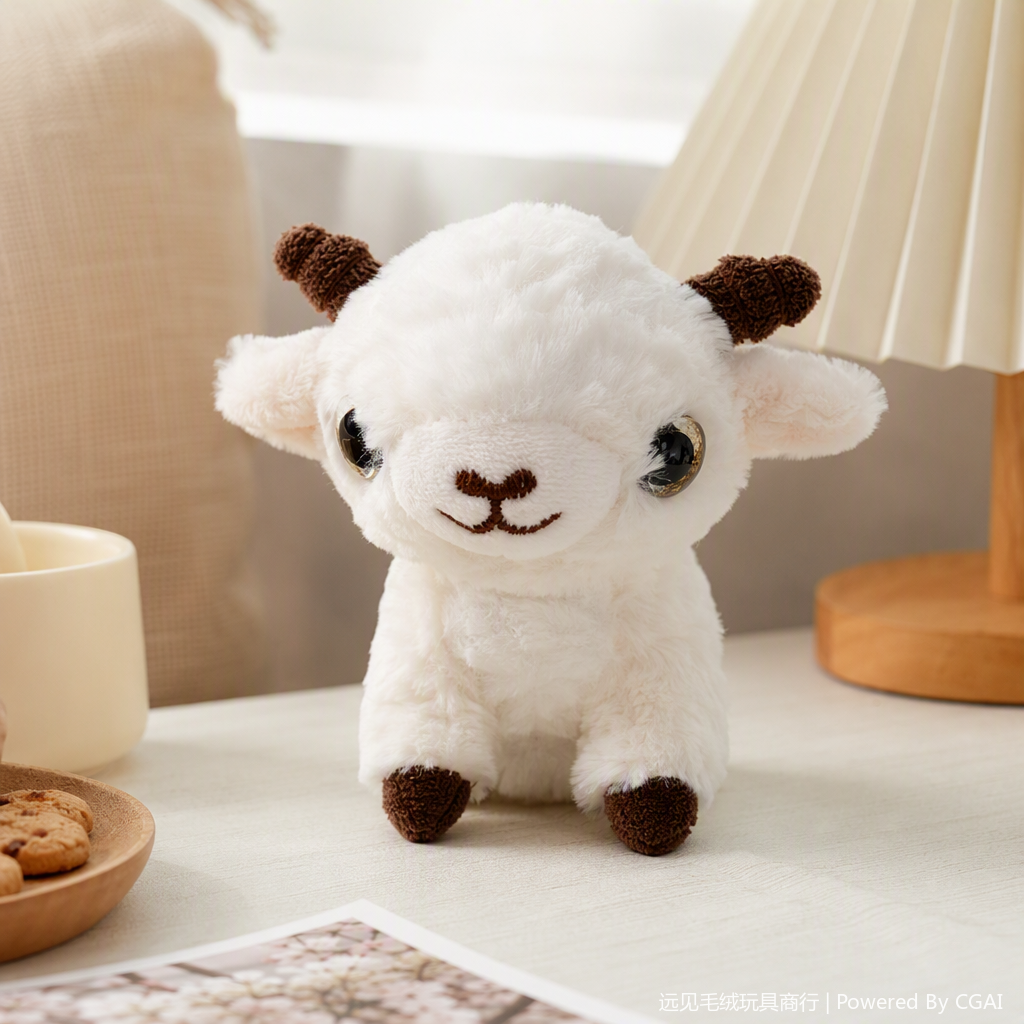 Best-selling Xinjiang little sheep plush toys, sheep plush figurines, plush toys