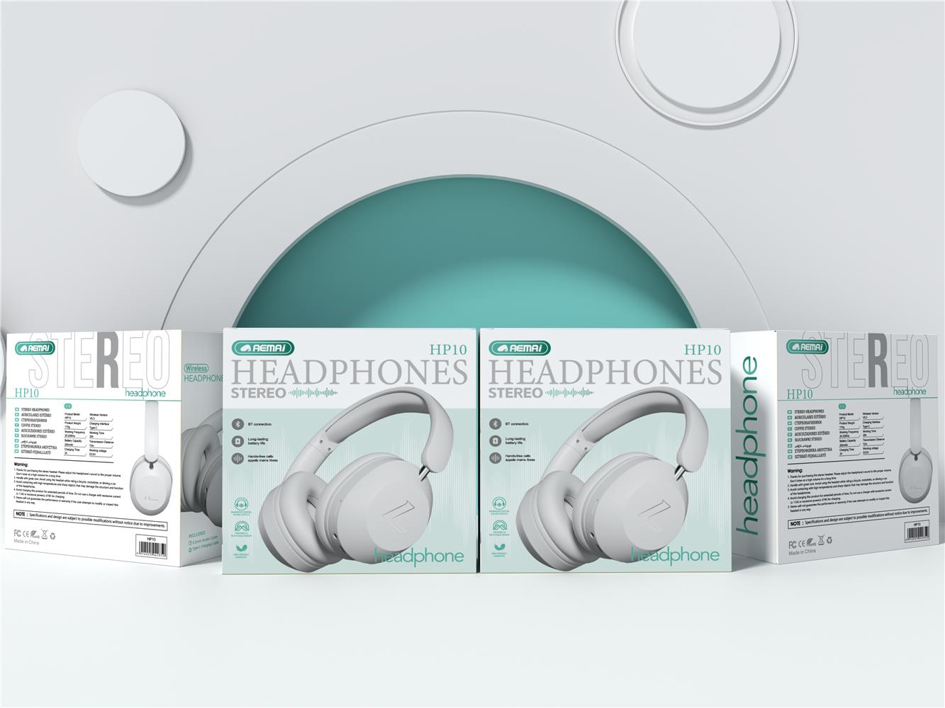 AEMAi-HP10 over-ear Bluetooth headphones are comfortable and fashionable headphones