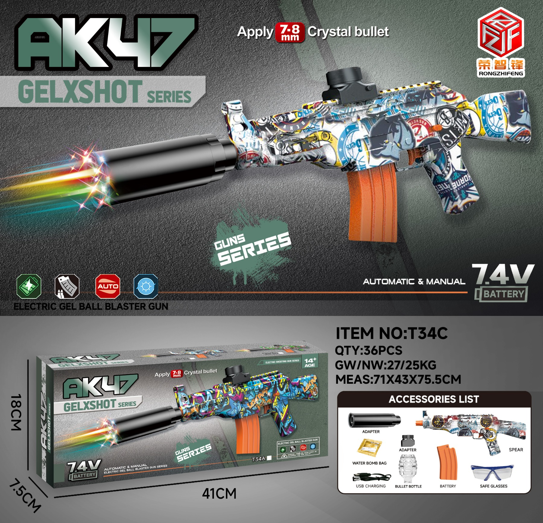 TM14264، يقوم مسلحون ذفون قنابل مائية فائقة السرعة تعمل بمدافع من طراز TM14264. detail image 4