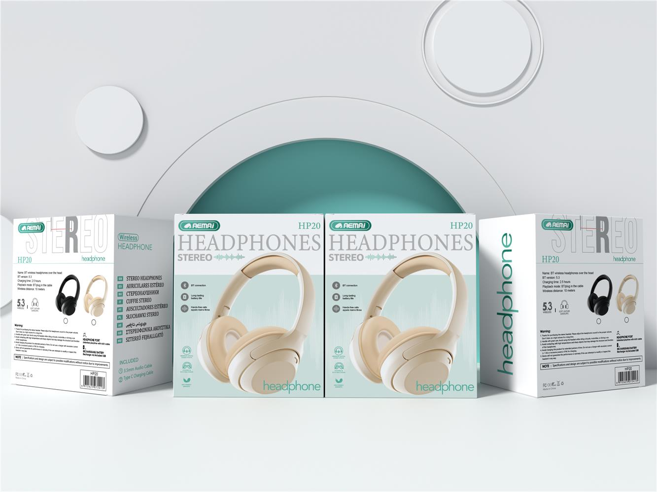 Портативная портативная опция для bluetooth-наушников AEMAi-HP20