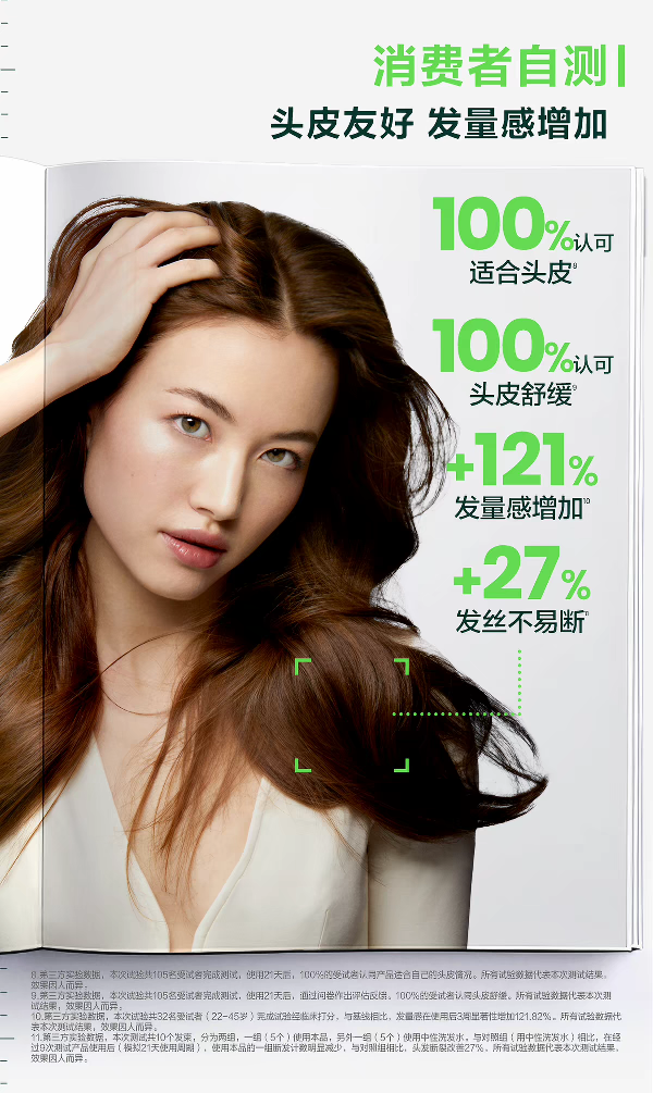 Fulu Deya Green Pearl Oil Control Shampoo Fulu Deya Vitality and Toughness Shampoo 500ml detail image 4