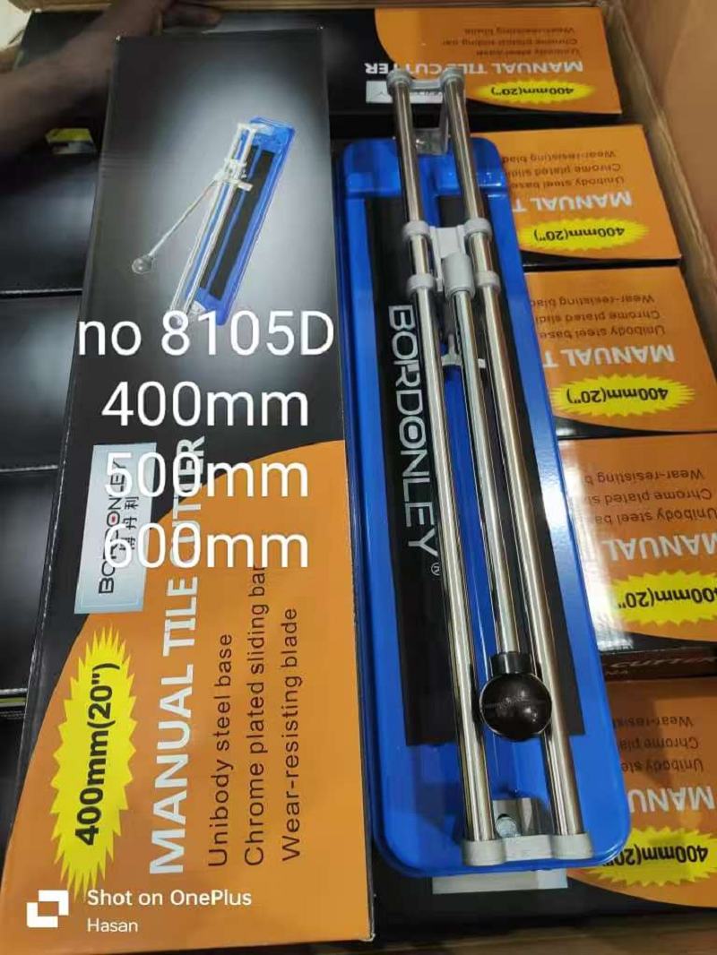 多功能蓝色手动瓷砖切割器耐用易操作