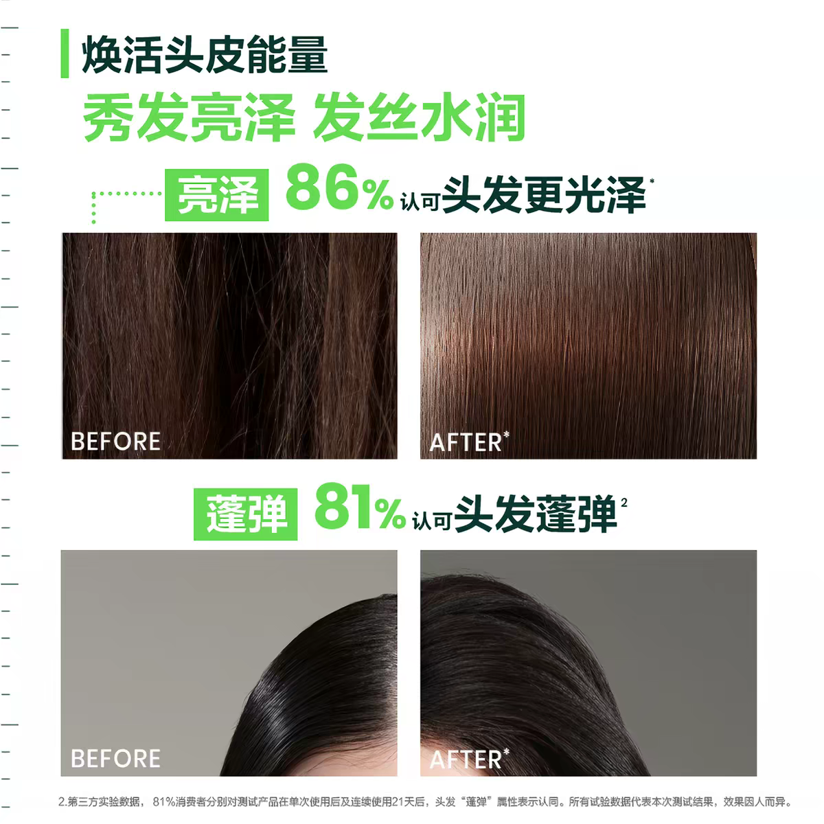 French Furedeya Strong and Rich Powder Bead Shampoo 500ml Dry and frizzy Hair Repair Shampoo for permed and Dyed Hair details Picture