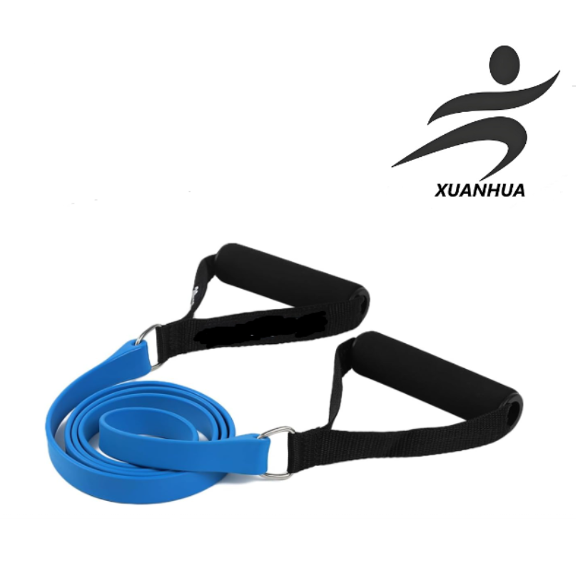 Correa de entrenamiento con asa, correa de resistencia con asa, ideal para fisioterapia, entrenamiento de fuerza, así como para tonificación muscular - con accesorios