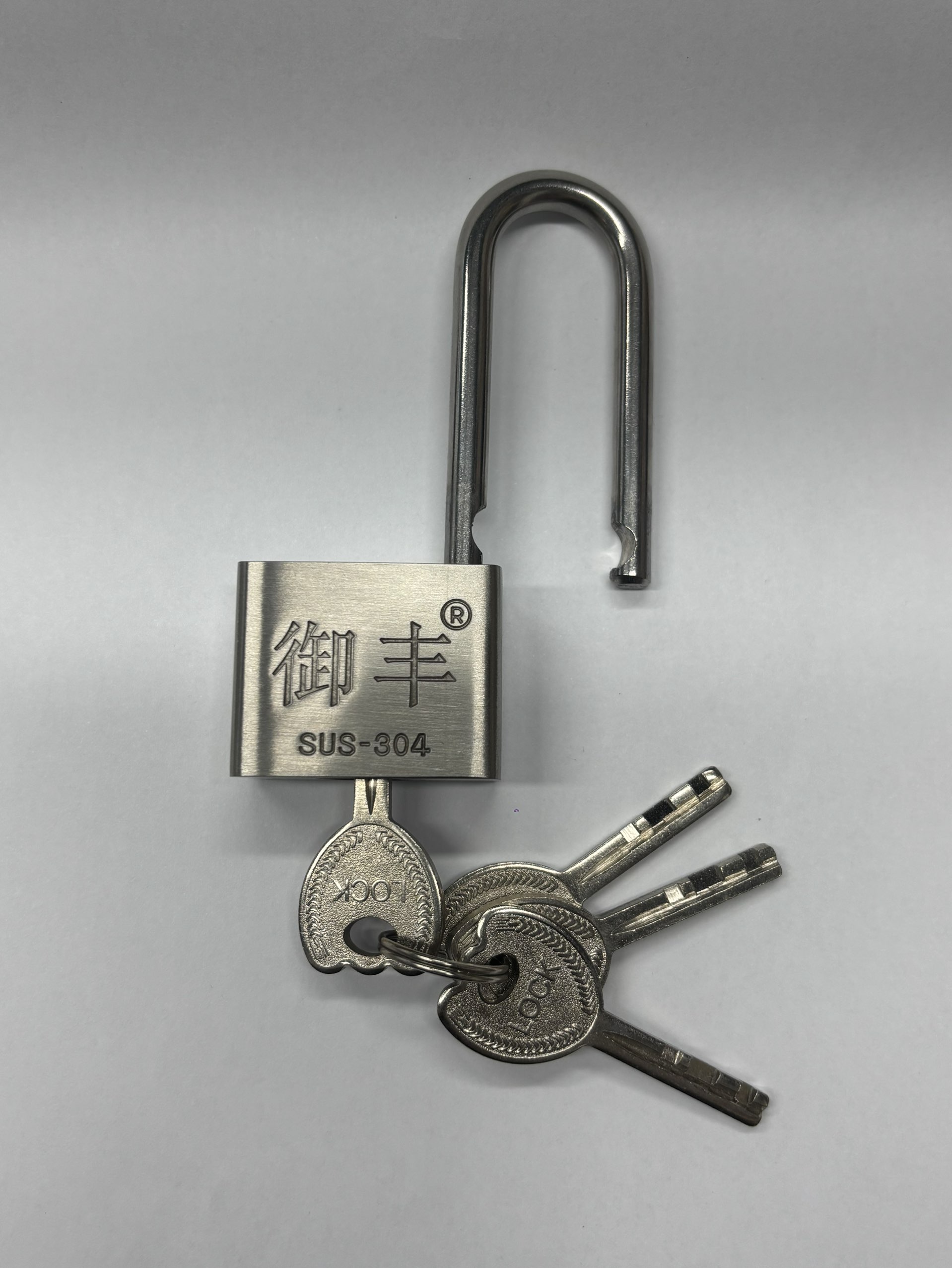 Cerradura redonda cuadrada viga larga cerradura mate cerradura de titanio cerradura de puerta cerradura de bicicleta Specification image