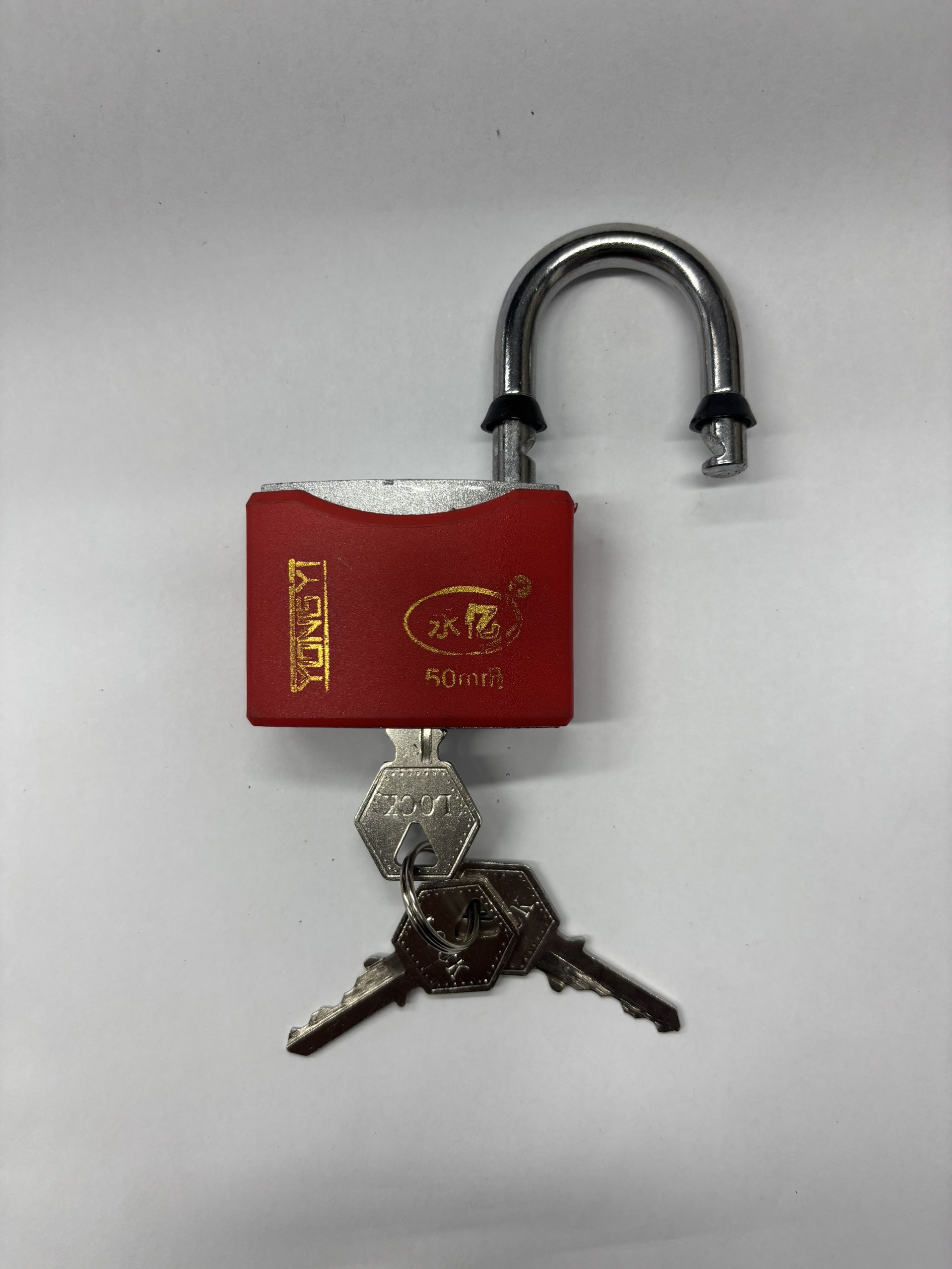 Fangyuan cerradura una palabra cerradura de caja de plástico cerradura de alarma cerradura de cobre cerradura galvanizada Item Picture