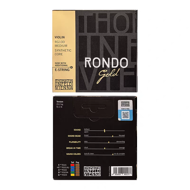 Aileen Austrian Thomastik e-string RONDO upgraded violin string RG100