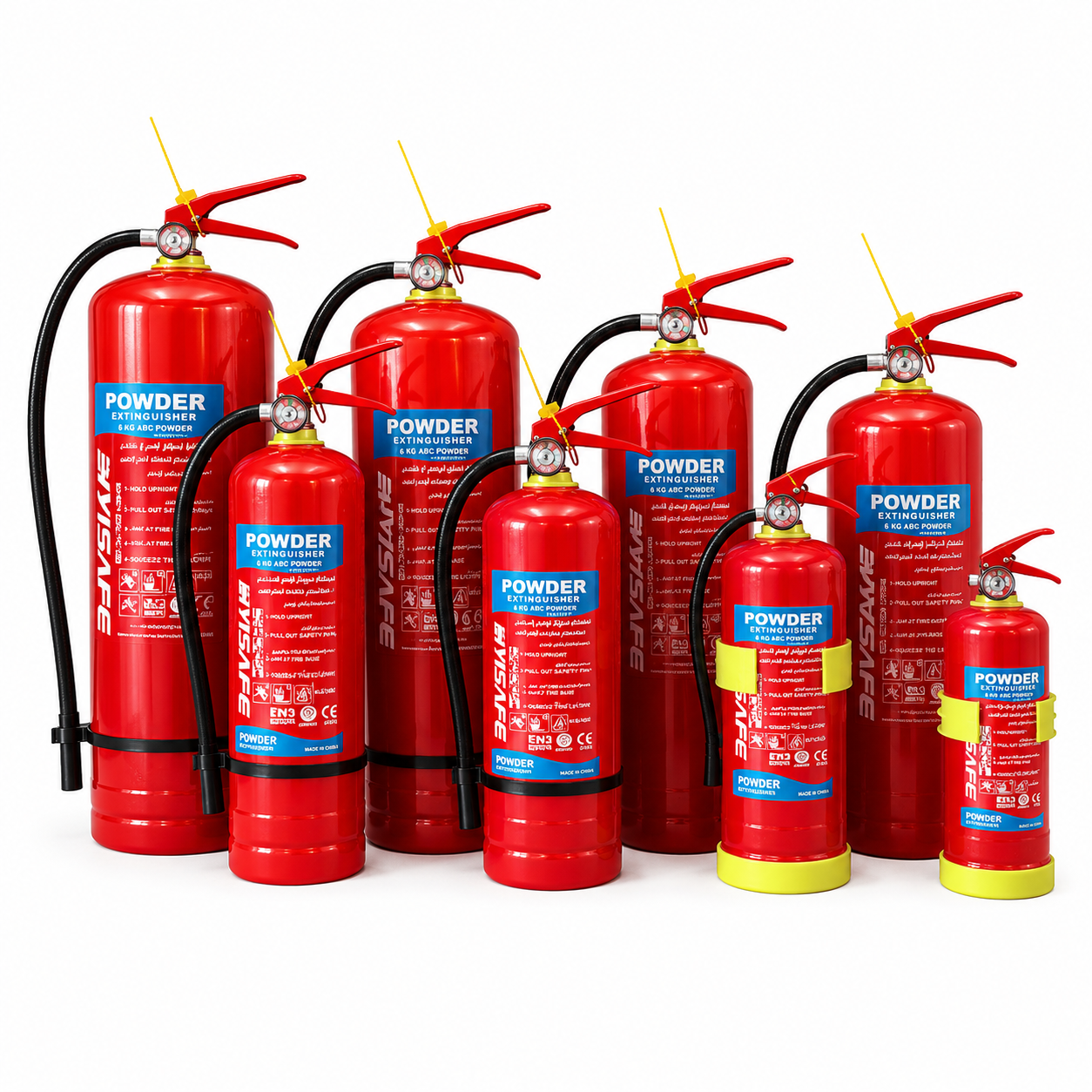 La botella del extintor del fondo de la ciruela se puede personalizar capacidad 1kg fábrica directa details Picture