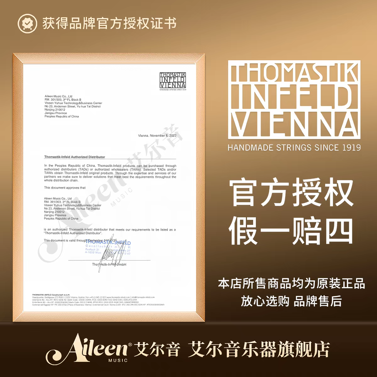 Aileen Austrian Thomastik e-string RONDO upgraded violin string RG100 Application Scenario