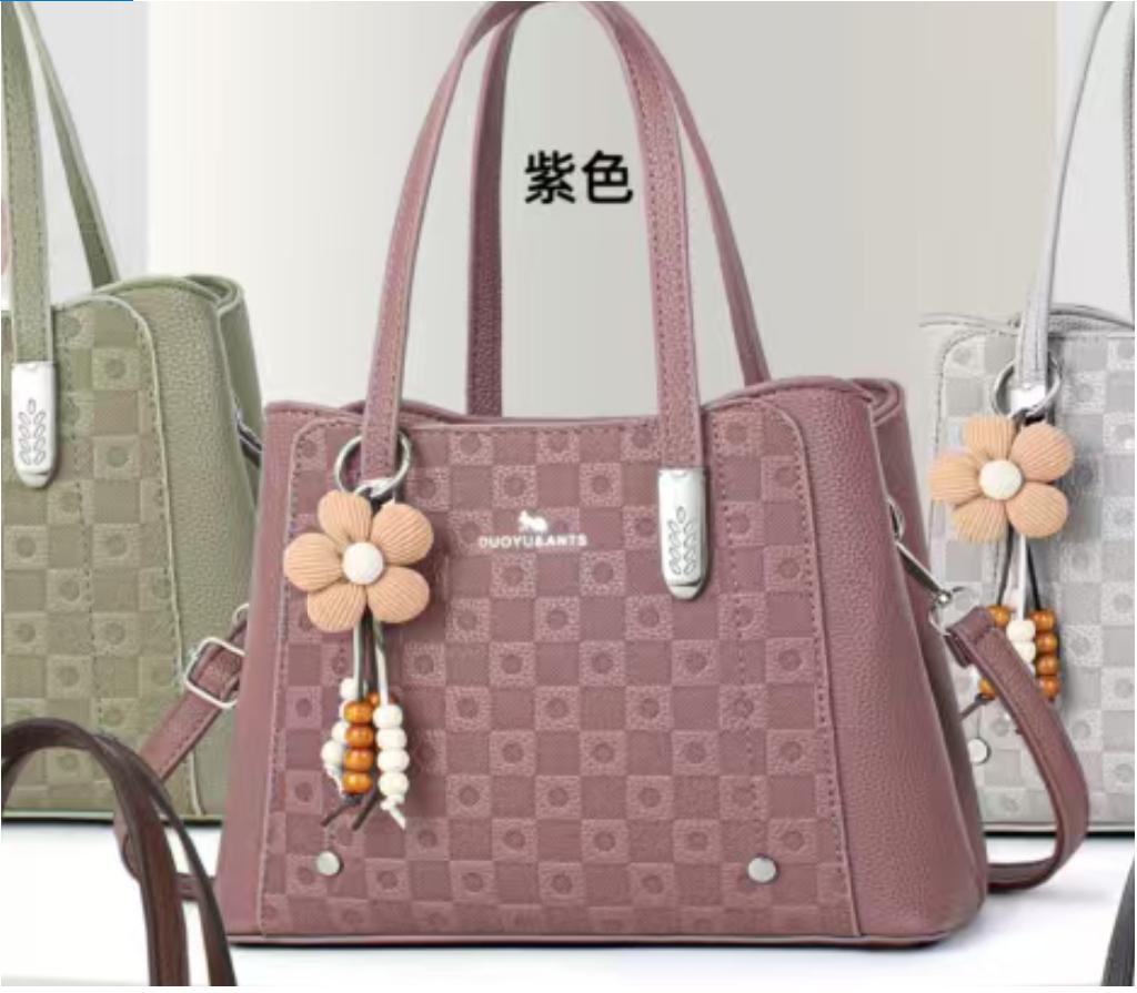 Fashionable crossbody PU women's bag, women's bag, chanel-style casual and versatile, trendy single-shoulder bag for women, new trendy items full image