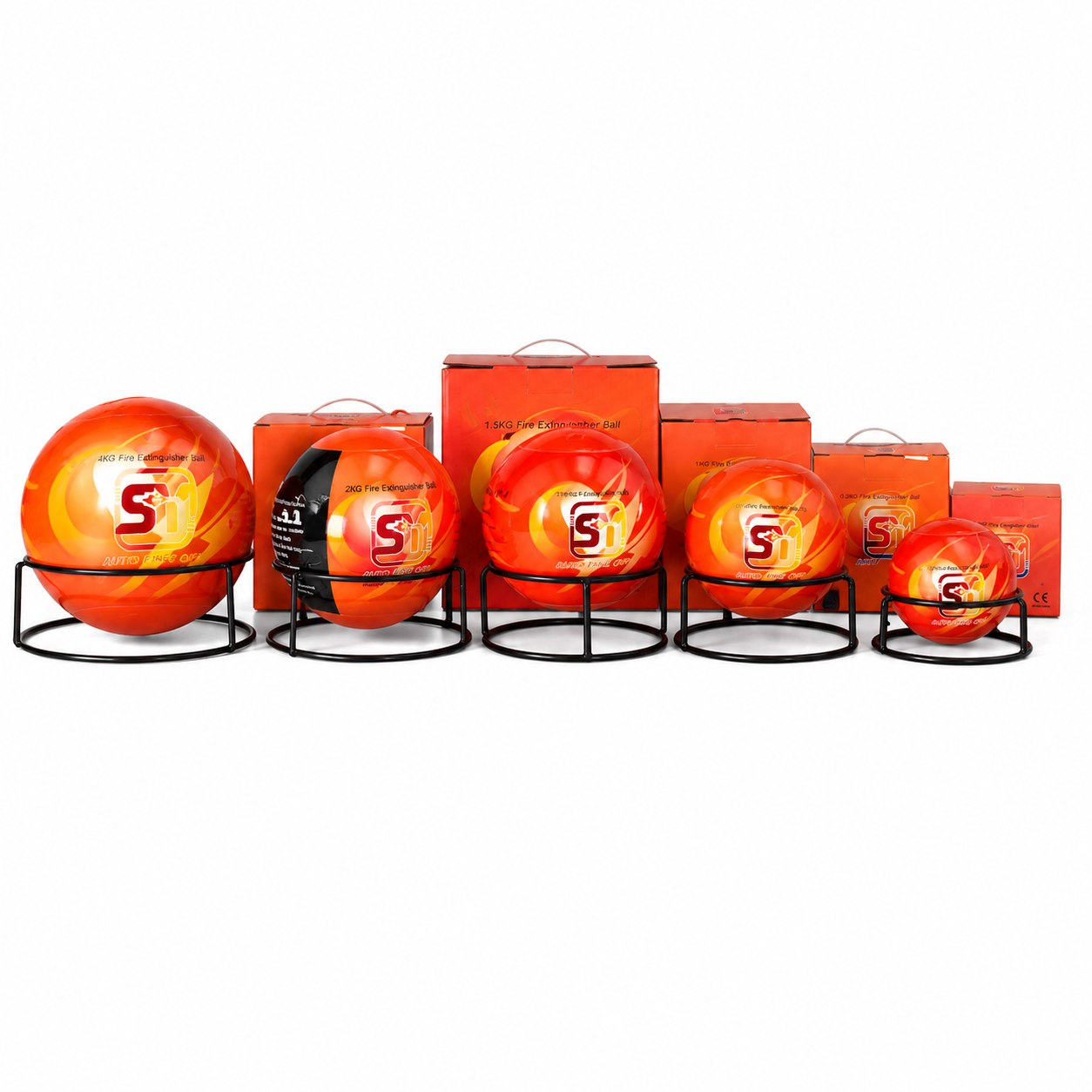 Bola de fuego bola extintor automático puede lanzar bola de fuego 1.3kg 0.5kg 4kg fábrica de equipos de seguridad contra incendios proveedores details Picture