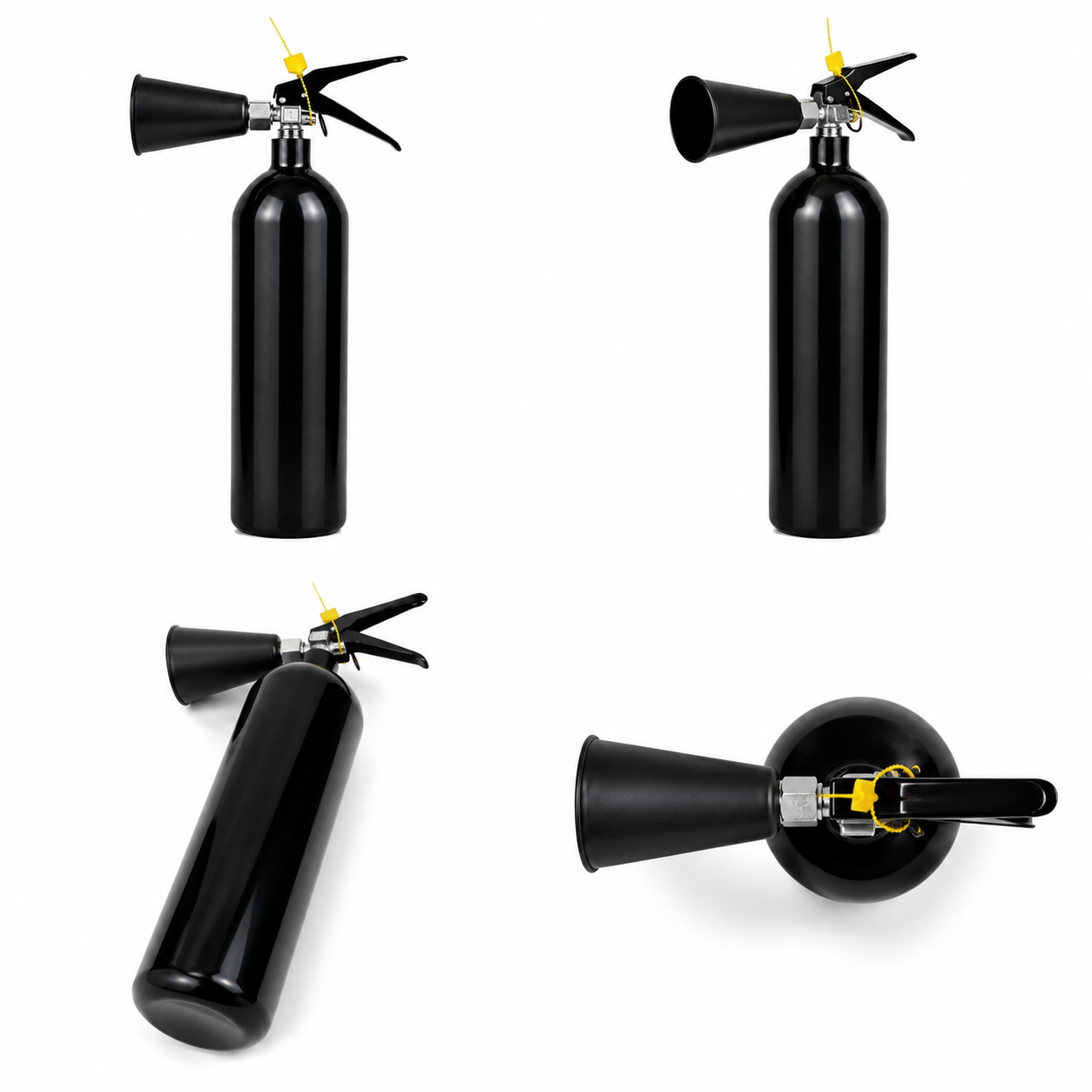 Venta caliente 2kg 5kg 6kg cilindro portátil industrial del extintor del dióxido de carbono etiquetado personalizado CE listado details Picture