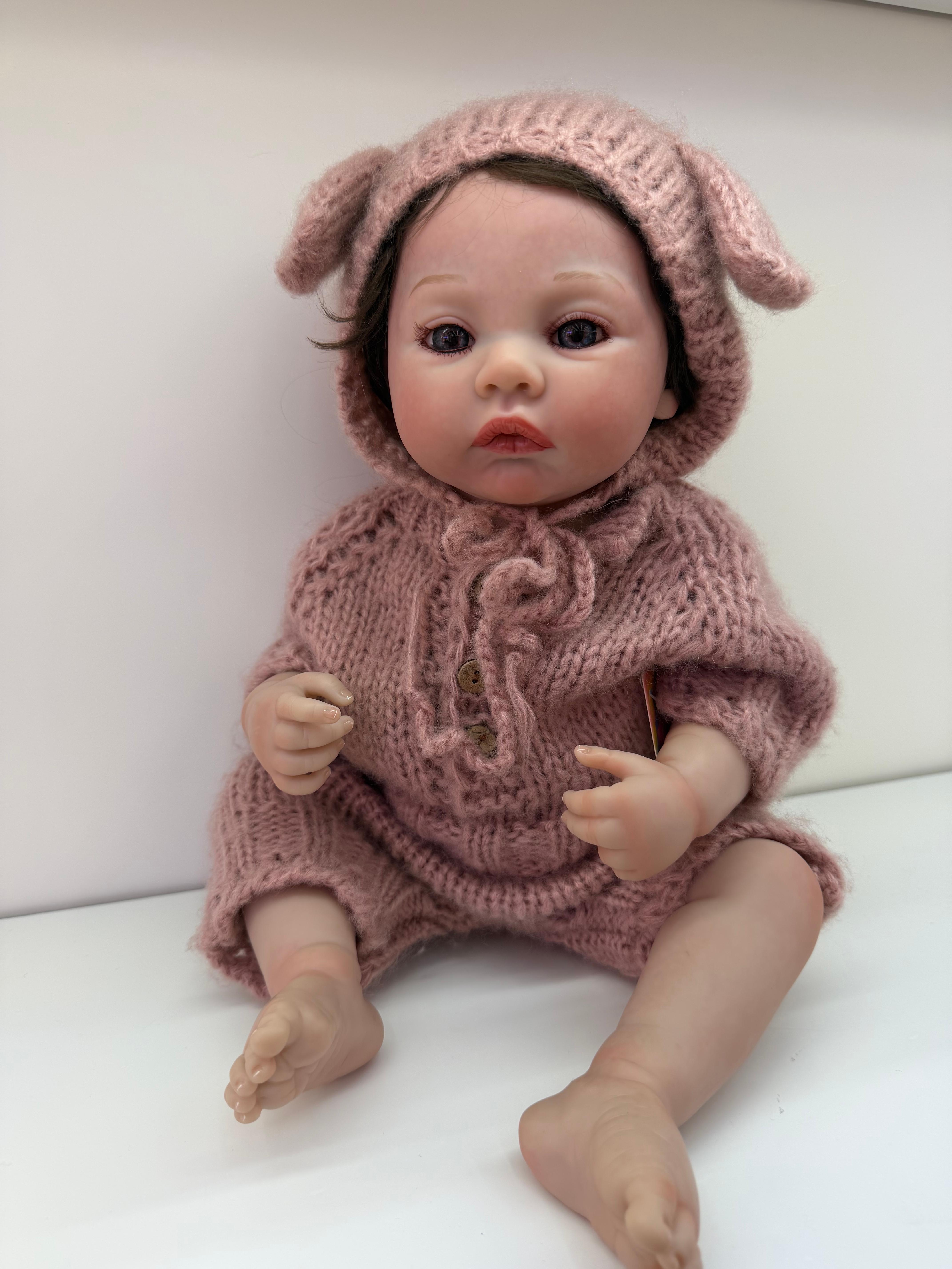 Silicone baby multi-functional cute doll companion strap sensor