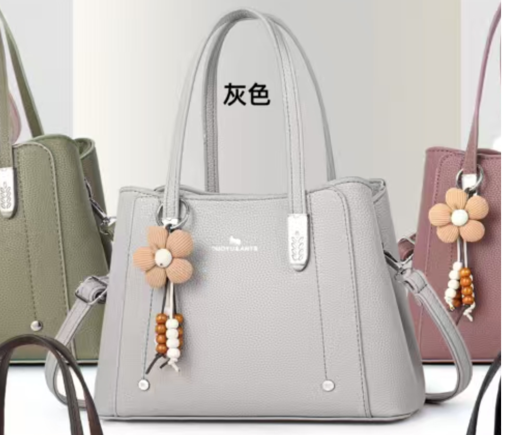 Fashionable slanted PU women's bag, a casual and versatile bag with a chanel-style design for women, a trendy new style