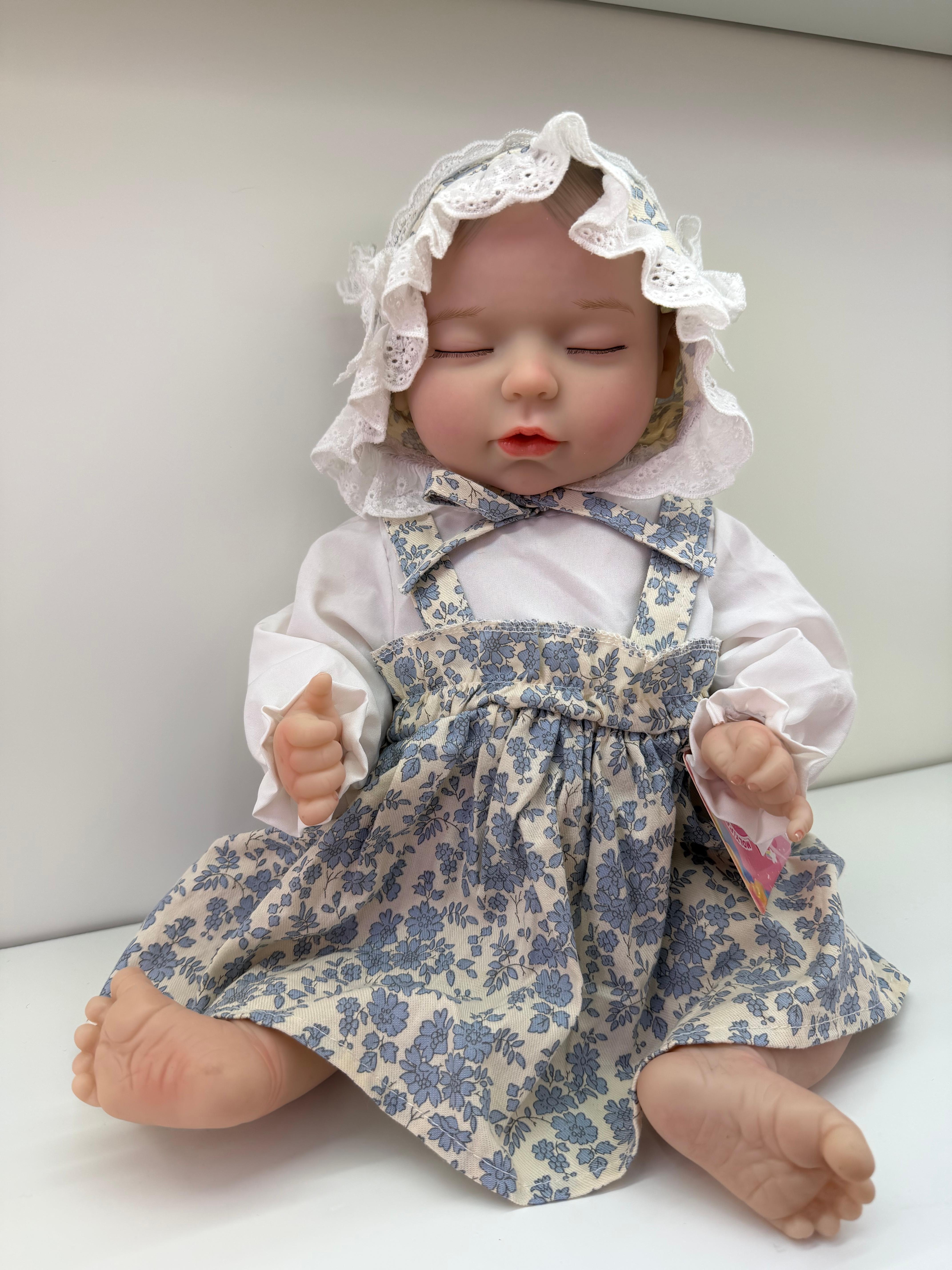 Muñeca linda bebé de silicona con sensor llorará y reirá mano de obra detallada y realista Application Scenario