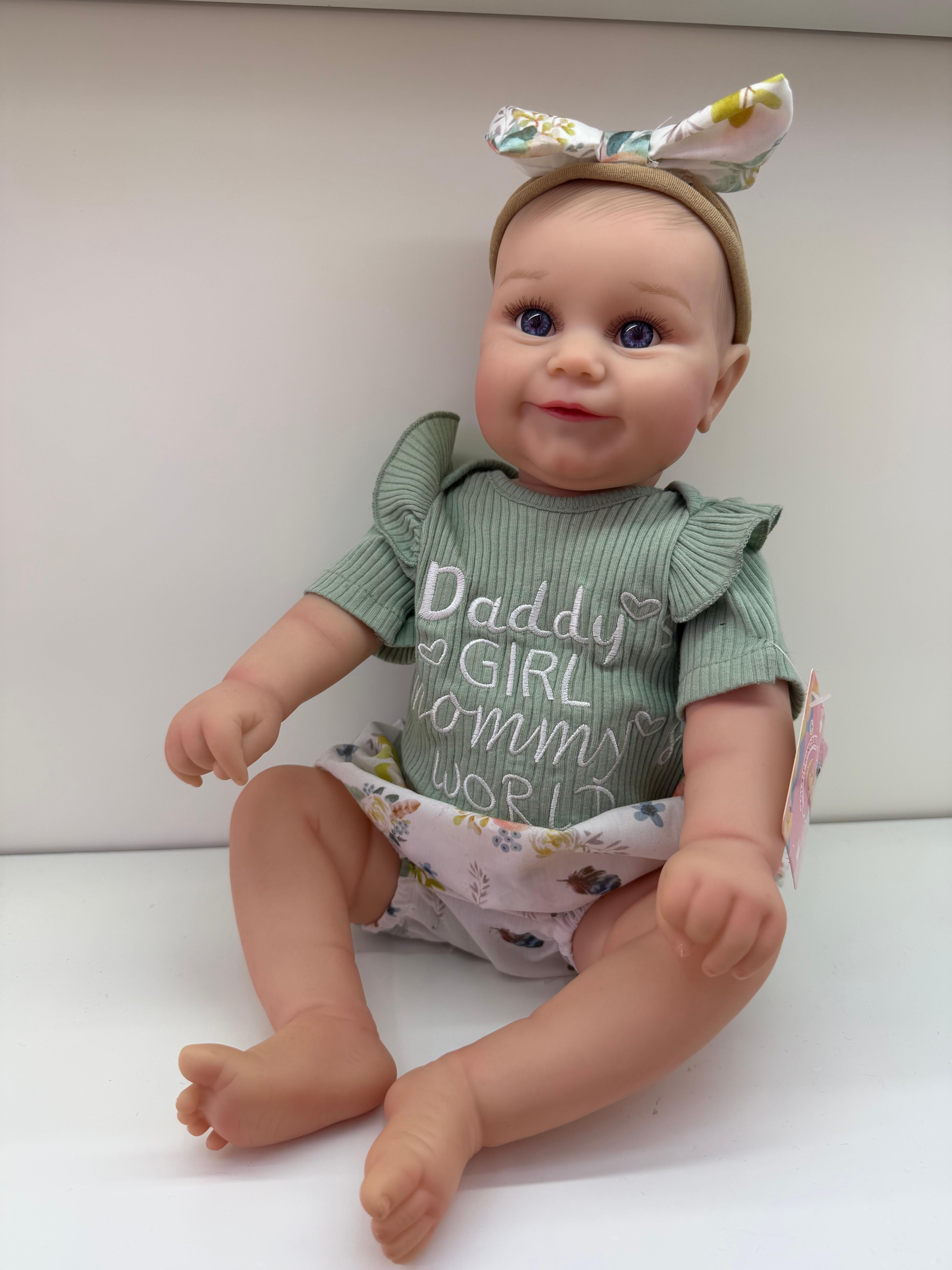 Silicone baby dolls are cute. There are various types of baby clothes with sensors Application Scenario