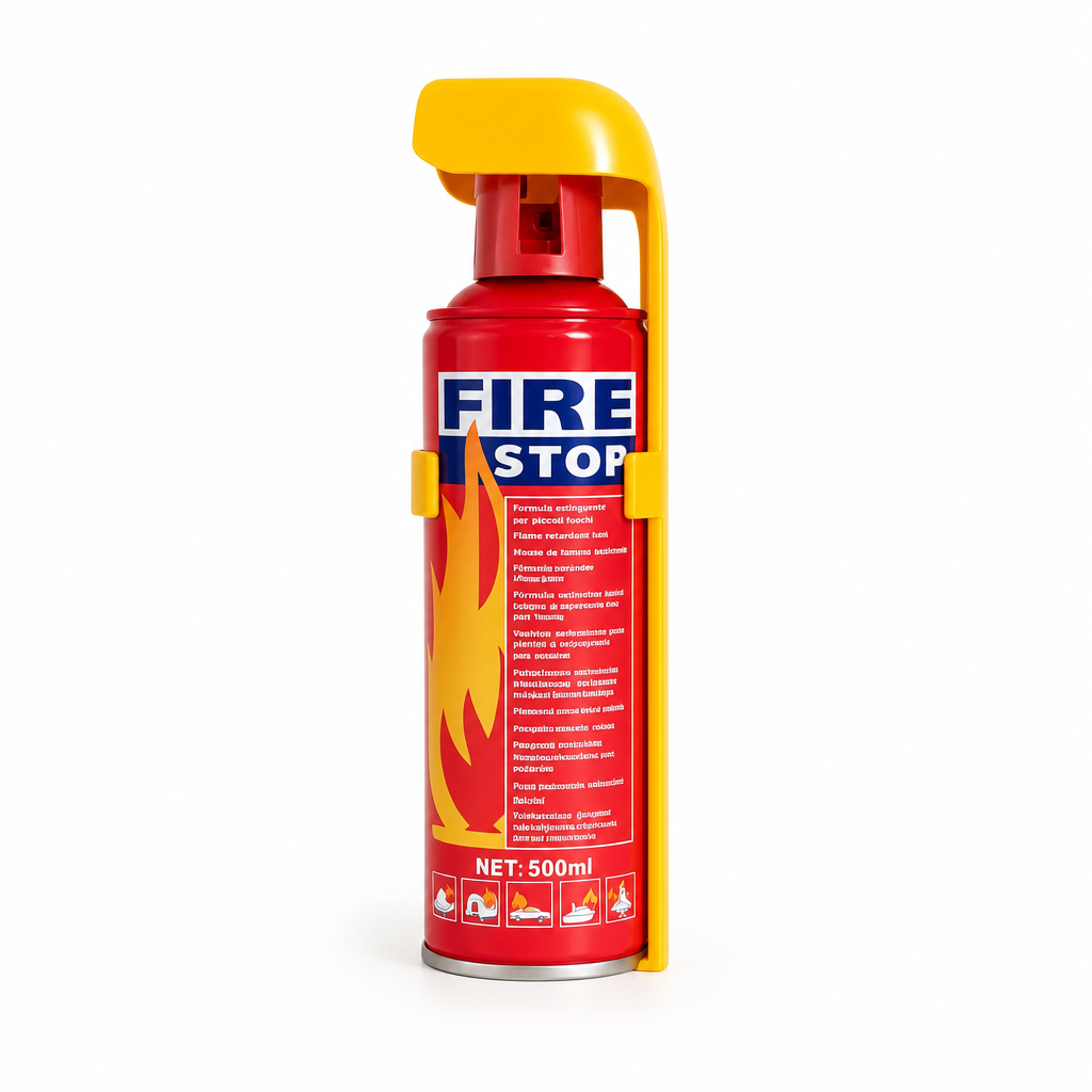 500 ml fácil de usar tipo de herramienta de emergencia extintor automático extintor de incendios de automóviles exportación de comercio exterior details Picture
