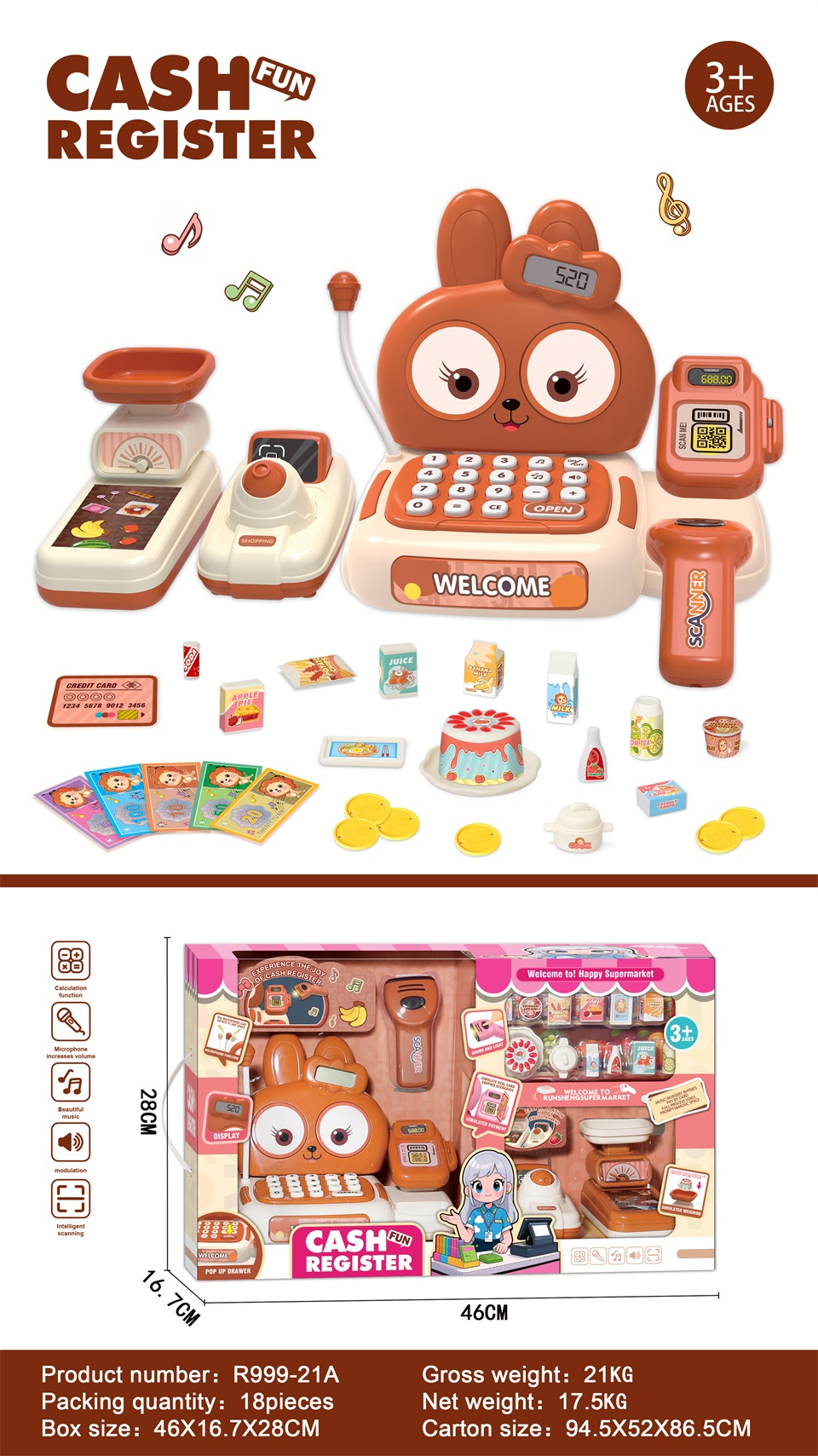TM22520Hello Baby Radio Orange Application Scenario