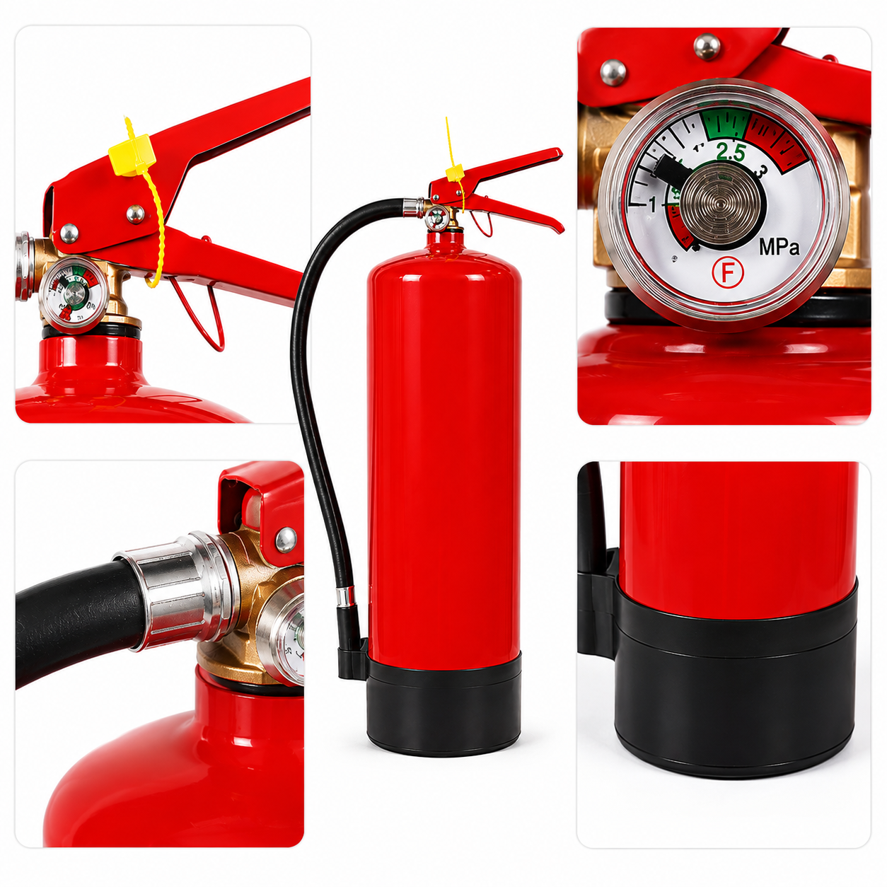 Custom 6L extintor, CO2 foam HCFC extintor, cilindro cilindro de aire Specification image