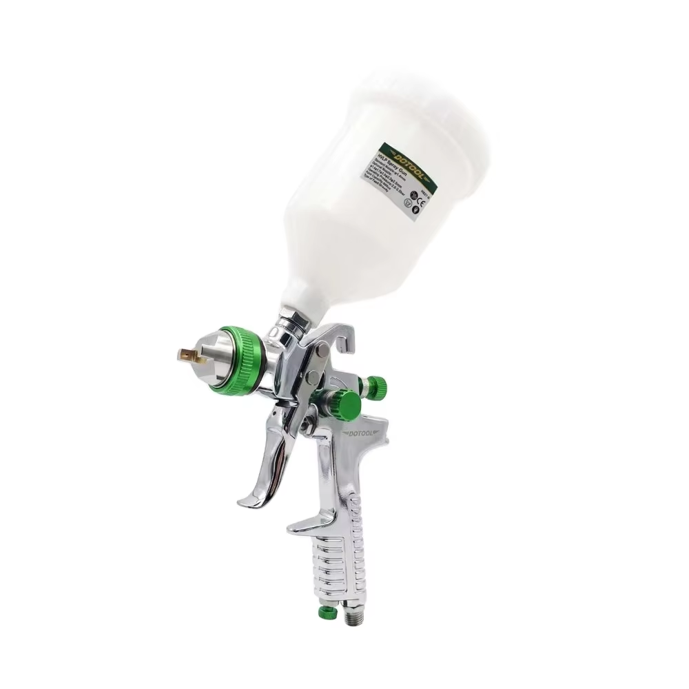 DOTOOL H827-B pneumatic HVLP spray gun, small area paint repair coating spray gun, leather coat oiling/wall painting