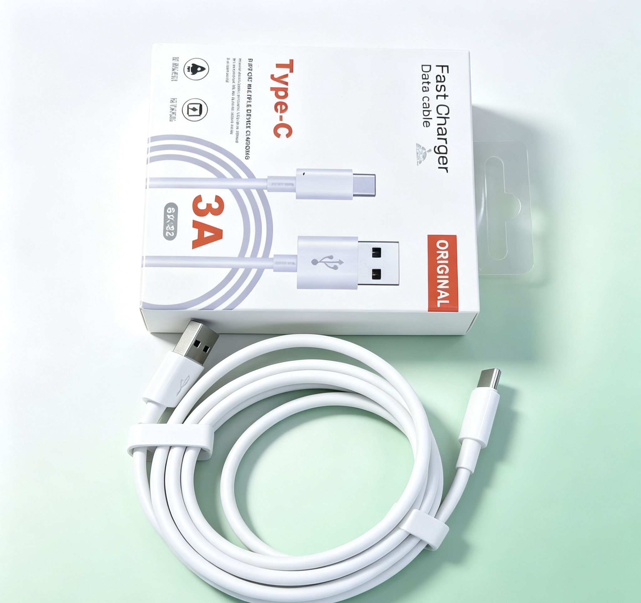 The 3A Super Fast Charging data cable is suitable for Apple, Android, Xiaomi and Huawei Type-C mobile phone charging cables Application Scenario