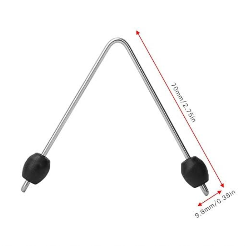 Speargun Band V Wishbone, 306 Stainless Steel Latex Tube V-Shape Connetctor for Spearfishing Gun pic 1